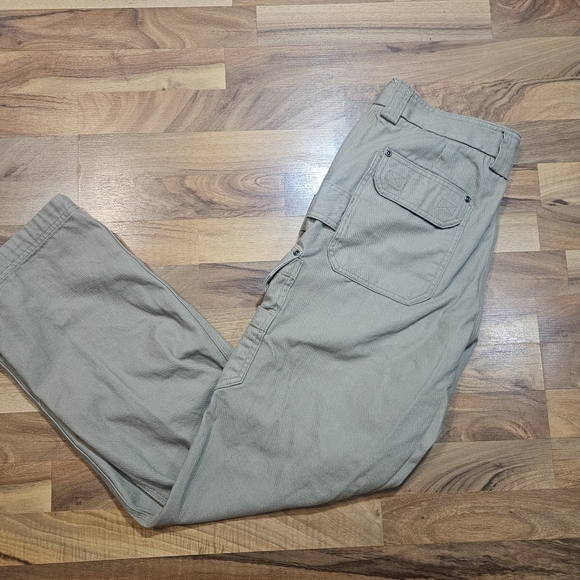 Duluth Trading Co Fire Hose Cargo Work Pants 36x36 Relaxed Fit Heavy Duty Canvas - Picture 4 of 11